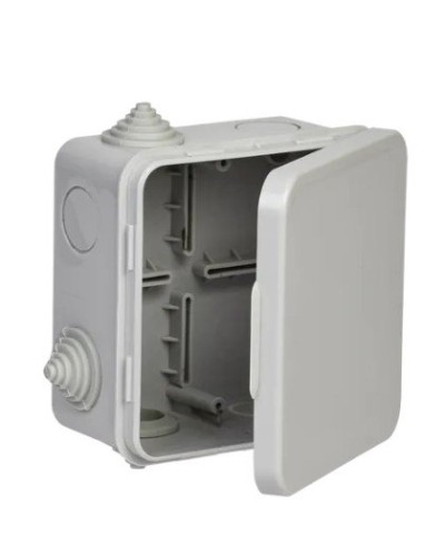 Коробка КМ 100х100х50 GENERICA (UKO31-100-100-050-K03-54G). Коробка распаячная для открытой проводки. GENERICA в Златоусте