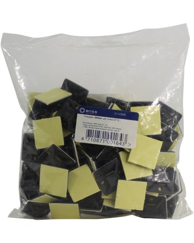 CTM2525-50BK (50 шт). Площадка для стяжек. 5bites в Златоусте