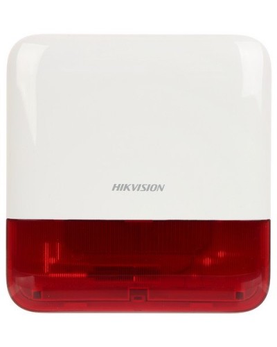 DS-PS1-E-WE Red Indicator. Оповещатель свето-звуковой радиоканальный уличный. AX PRO Hikvision в Златоусте