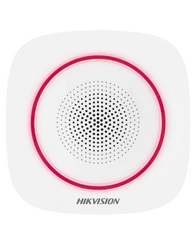 DS-PS1-II-WE(RU) Red Indicator. Оповещатель свето-звуковой радиоканальный. AX PRO Hikvision в Златоусте