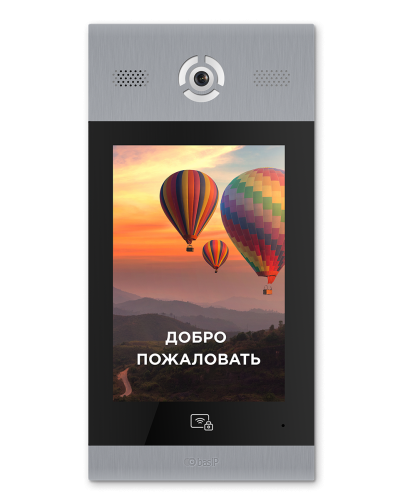 AA-14FB SILVER. Вызывная панель подъездного IP-домофона. BAS-IP в Златоусте