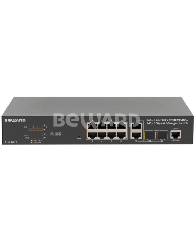 STW-822HP. Коммутатор 8-портовый. Beward в Златоусте