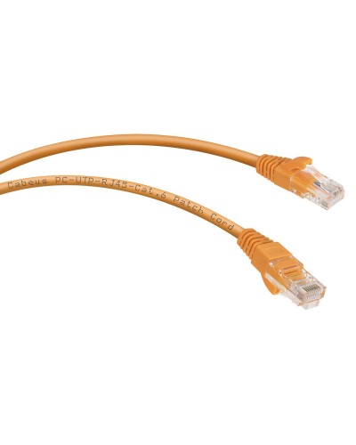 PC-UTP-RJ45-Cat.6-5m-OR (8702c), оранжевый. Патч-корд медный. CABEUS в Златоусте
