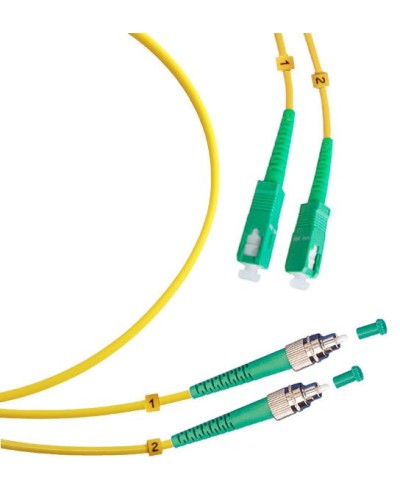FOP(d)-9-FC/APC-SC/APC-1,5m (8242c). Патч-корд оптический. CABEUS в Златоусте