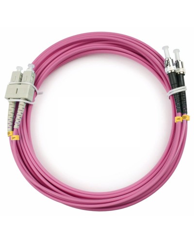 FOP-50-OM4-SC-ST-2m (9122c). Патч-корд оптический. CABEUS в Златоусте