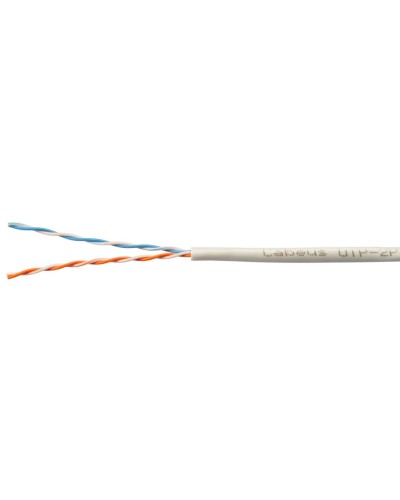 UTP-2P-Cat.5e-SOLID-LSZH-GY-LIGHT-500 (11079c). Кабель «витая пара» (LAN) для структурированных систем связи. CABEUS в Златоусте