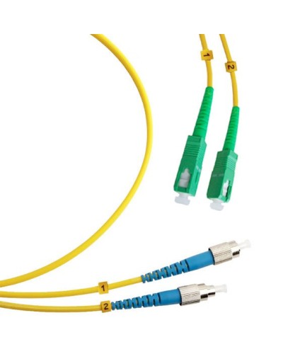 FOP(d)-9-SC/APC-FC/UPC-1,5m (8122c). Патч-корд оптический. CABEUS в Златоусте