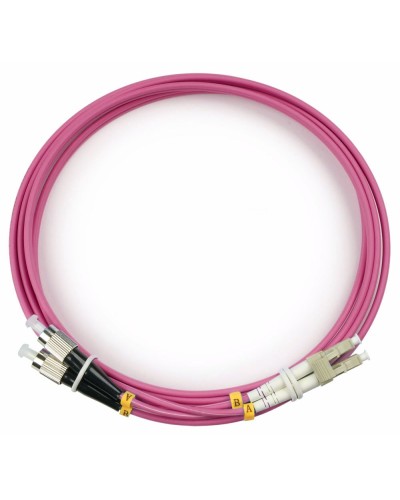 FOP-50-OM4-LC-FC-1m (9150c). Патч-корд оптический. CABEUS в Златоусте