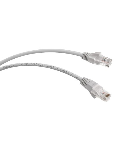 PC-UTP-RJ45-Cat.6-20m-LSZH (9596c), серый. Патч-корд медный. CABEUS в Златоусте