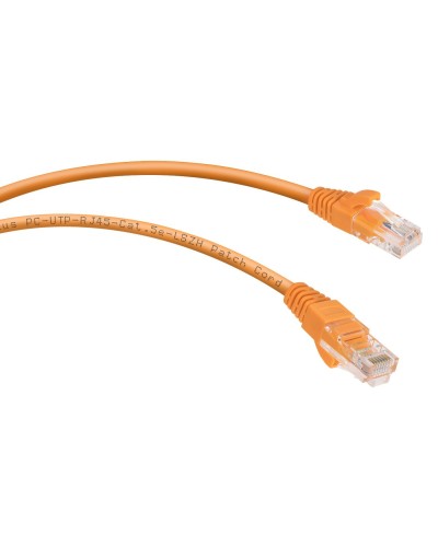 PC-UTP-RJ45-Cat.5e-0.15m-OR-LSZH (9518c), оранжевый. Патч-корд медный. CABEUS в Златоусте