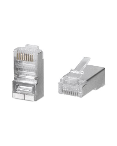 8P8C-SH (100 шт) (7010c). Разъем RJ-45. CABEUS в Златоусте
