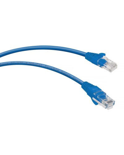 PC-UTP-RJ45-Cat.5e-0.3m-BL-LSZH (9527c), синий. Патч-корд медный. CABEUS в Златоусте