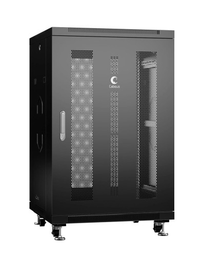 ND-05C-18U60/100-BK (8531c). Шкаф телекоммуникационный 19 напольный 18U. CABEUS в Златоусте