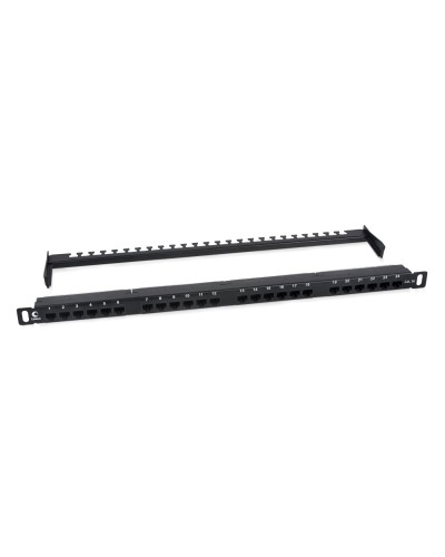 PLHD-24-Cat.5e-Dual-180-0,5U (9663c): Патч-панель 19" в Златоусте