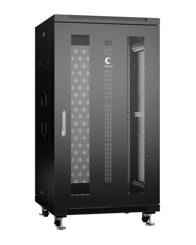 ND-05C-22U60/60-BK (8549c). Шкаф телекоммуникационный 19 напольный 22U. CABEUS в Златоусте