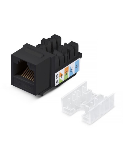 KJ-RJ45-Cat.5e-90-SW-BK (10101c): Вставка Keystone Jack RJ-47 в Златоусте