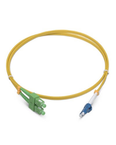 FOP(d)-9-SC/APC-LC/UPC-10m (8147c). Патч-корд оптический. CABEUS в Златоусте