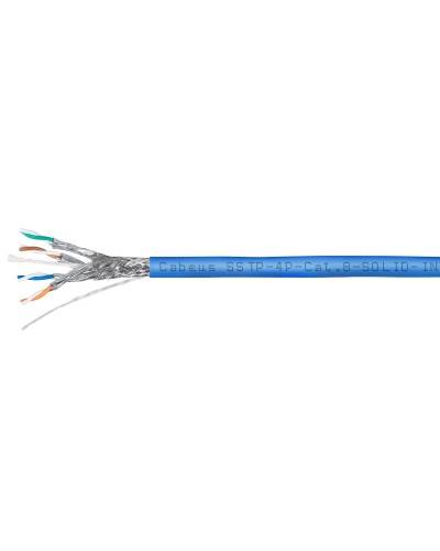 SSTP-4P-Cat.8-SOLID-IN-LSZH-BL (7750c). Кабель «витая пара» (LAN) для структурированных систем связи. CABEUS в Златоусте