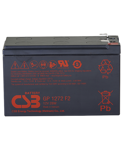 CSB GP 1272(28W) F2. Аккумулятор герметичный свинцово-кислотный. CSB в Златоусте