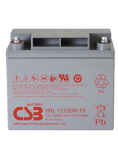 CSB HRL 12150W FR. Аккумулятор герметичный свинцово-кислотный. CSB в Златоусте