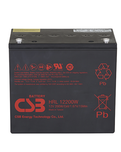 CSB HRL 12200W. Аккумулятор герметичный свинцово-кислотный. CSB в Златоусте