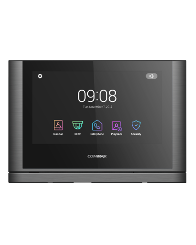 CDV-1024MA (темное серебро) Black Smog. Монитор видеодомофона цветной. Commax в Златоусте