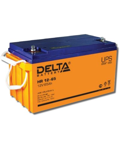 Delta HR 12-65. Аккумулятор герметичный свинцово-кислотный. Delta в Златоусте