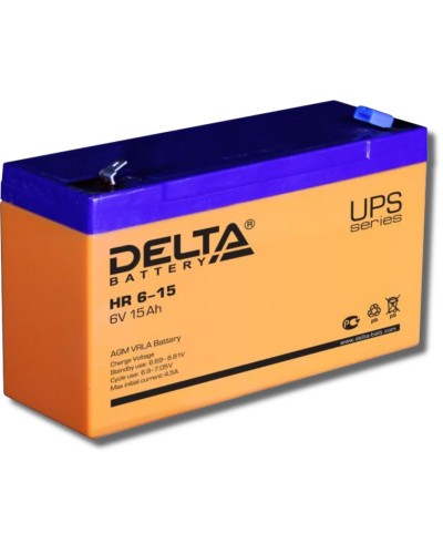 Delta HR 6-15. Аккумулятор герметичный свинцово-кислотный. Delta в Златоусте