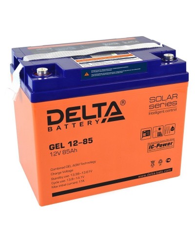 Delta GEL 12-85. Аккумулятор герметичный свинцово-кислотный. Delta в Златоусте