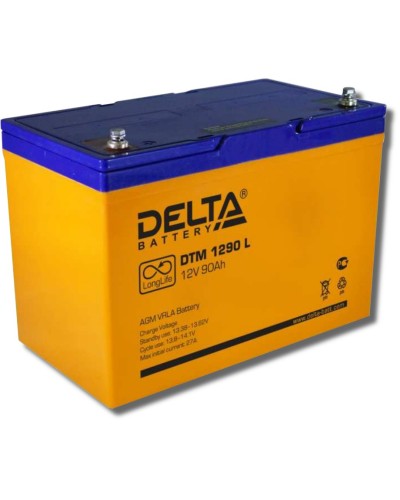 Delta DTM 1290 L. Аккумулятор герметичный свинцово-кислотный. Delta в Златоусте