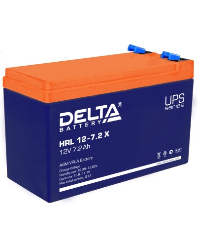 Delta HRL 12-7.2 X. Аккумулятор герметичный свинцово-кислотный. Delta в Златоусте