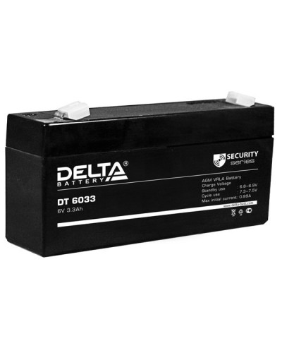 Delta DT 6033 (125мм). Аккумулятор герметичный свинцово-кислотный. Delta в Златоусте