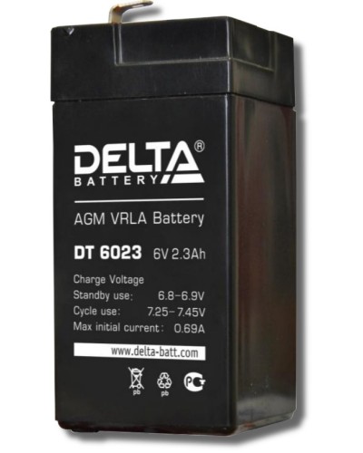 Delta DT 6023. Аккумулятор герметичный свинцово-кислотный. Delta в Златоусте