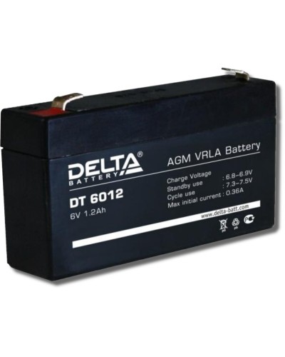 Delta DT 6012. Аккумулятор герметичный свинцово-кислотный. Delta в Златоусте