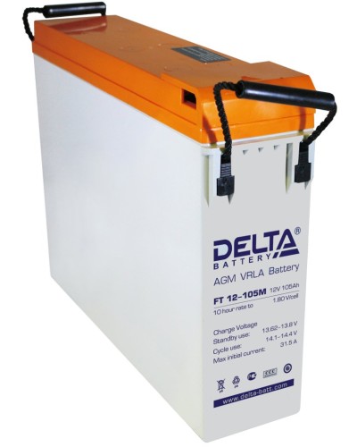Delta FT 12-105 M. Аккумулятор герметичный свинцово-кислотный. Delta в Златоусте