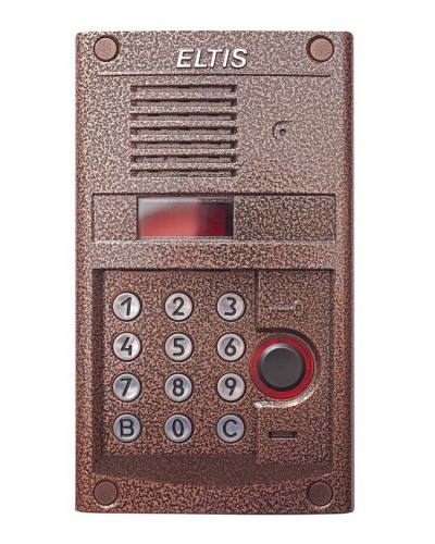 DP400-RD24 (медь). Блок вызова домофона. ELTIS в Златоусте