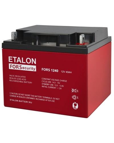 ETALON FORS 1240. Аккумулятор герметичный свинцово-кислотный. ETALON в Златоусте