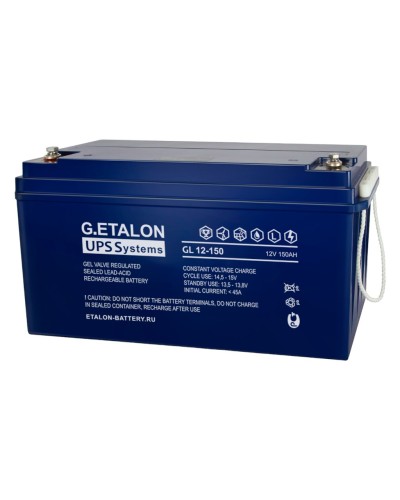 G.ETALON GL 12-150. Аккумулятор герметичный свинцово-кислотный. ETALON в Златоусте