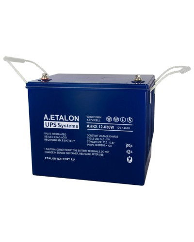 A.ETALON AHRX 12-630W (140). Аккумулятор герметичный свинцово-кислотный. ETALON в Златоусте