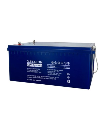 G.ETALON GL 12-200. Аккумулятор герметичный свинцово-кислотный. ETALON в Златоусте