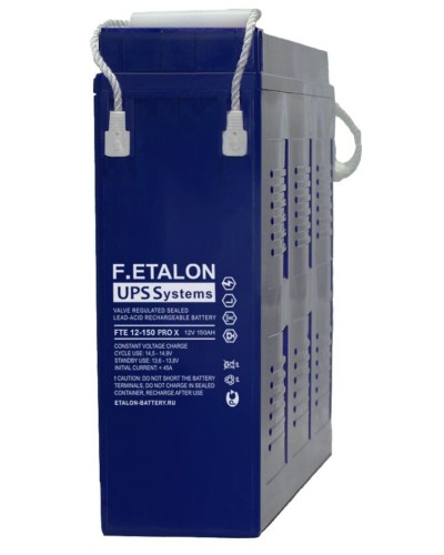 F.ETALON FTE 12-150 PRO X. Аккумулятор герметичный свинцово-кислотный. ETALON в Златоусте