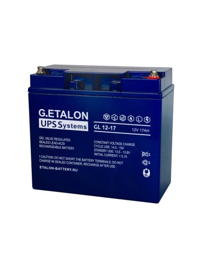 G.ETALON GL 12-17. Аккумулятор герметичный свинцово-кислотный. ETALON в Златоусте