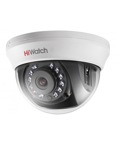 DS-T591(C) (3.6 mm). Бюджетная видеокамера мультиформатная купольная. HiWatch в Златоусте