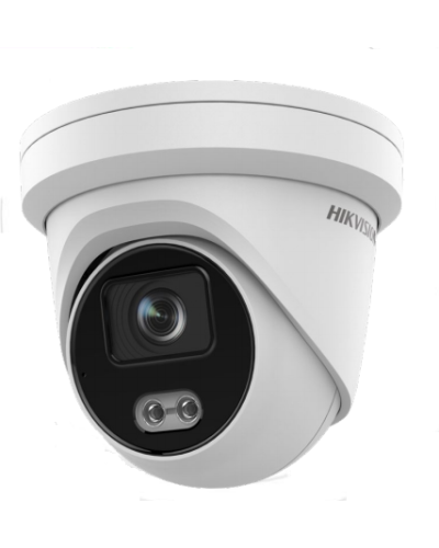 DS-2CD2327G2-LU(2.8mm). Профессиональная видеокамера IP купольная. Hikvision в Златоусте