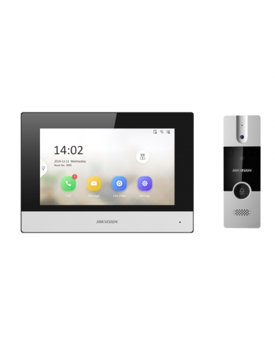 DS-KIS302-P. Комплект IP видеодомофона. Hikvision в Златоусте