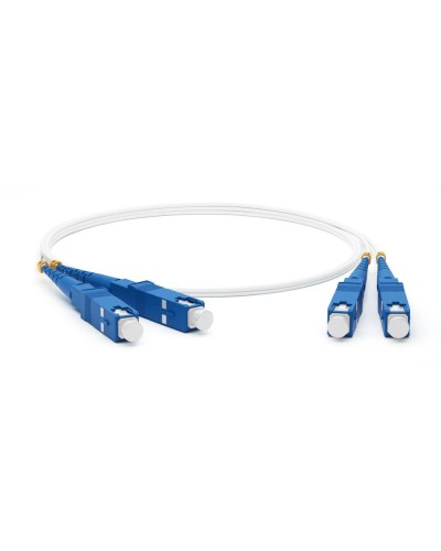 FC-D2-9A1-SC/UR-SC/UR-H-1M-LSZH-WH. Патч-корд волоконно-оптический SC-SC. Hyperline в Златоусте