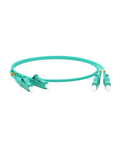 FC-D2-503-LC/PR-LC/PR-H-2M-LSZH-AQ. Патч-корд волоконно-оптический многомодовый. Hyperline в Златоусте