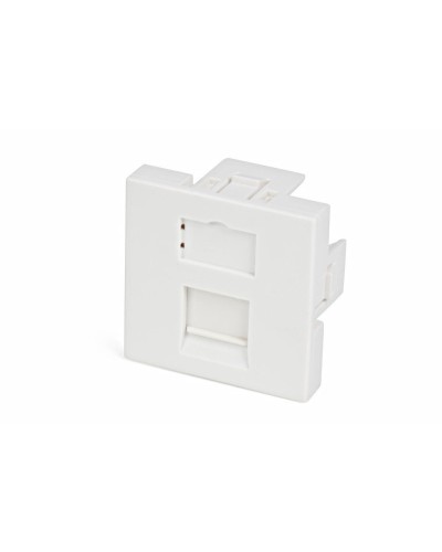 SIP2-1K-M45-45. Вставка 45х45 для 1 модуля формата Keystone Jack, со шторкой. Hyperline в Златоусте