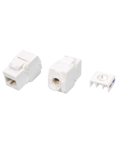 KJ8-8P8C-C6-180-TLS-WH. Вставка Keystone Jack RJ-45. Hyperline в Златоусте