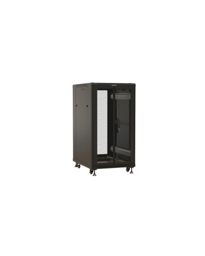 TTBR-2281-DD-RAL9004. Шкаф телекоммуникационный 19 напольный 22U. Hyperline в Златоусте